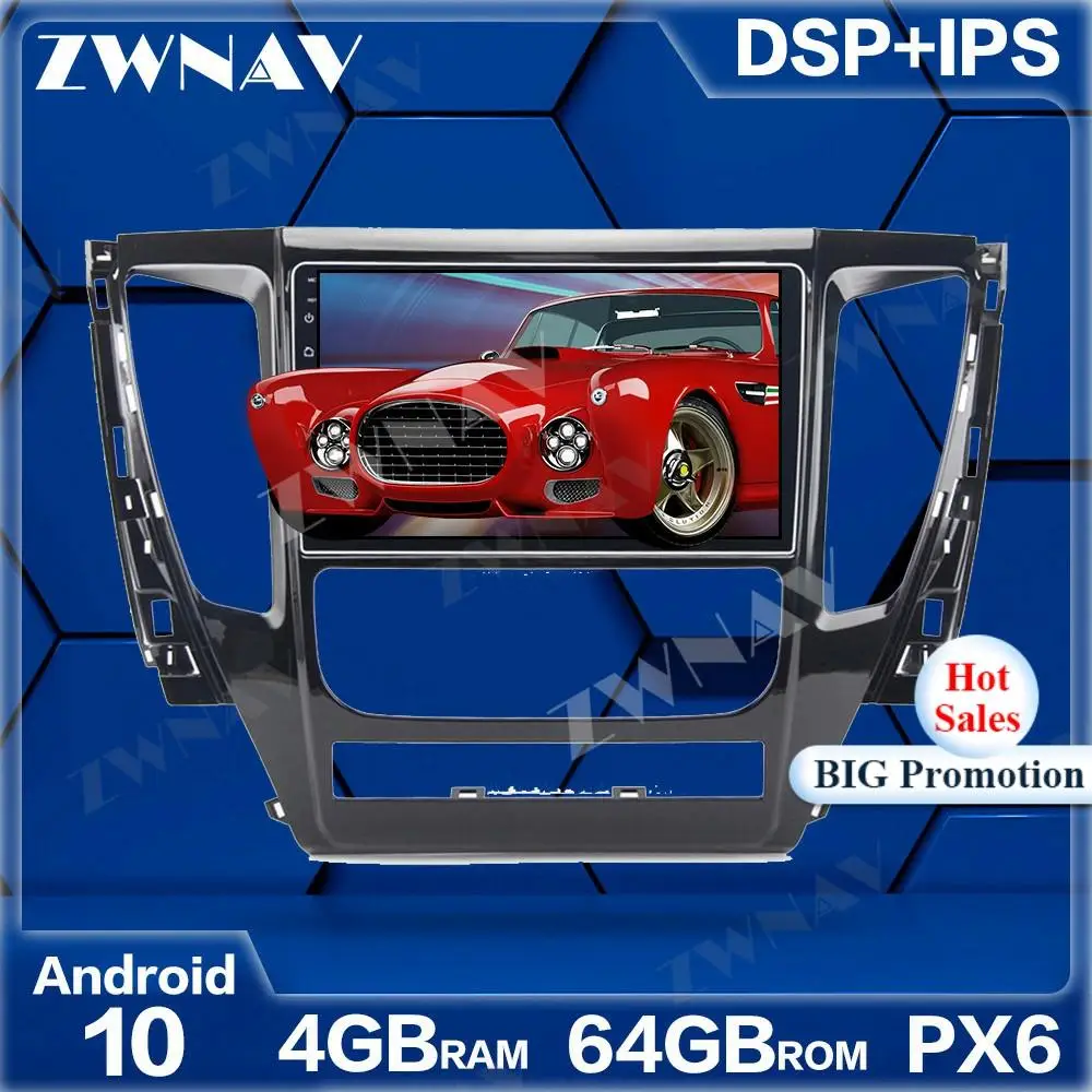 PX6 4G+64GB Android 10.0 Car Multimedia Player For Mitsubishi Pajero 2017-2019 Navi Radio navi stereo IPS Touch screen head unit
PX6 4G+64GB Android 10.0 Car Multimedia Player For Mitsubishi Pajero 2017-2019 Navi Radio navi stereo IPS Touch screen head unit