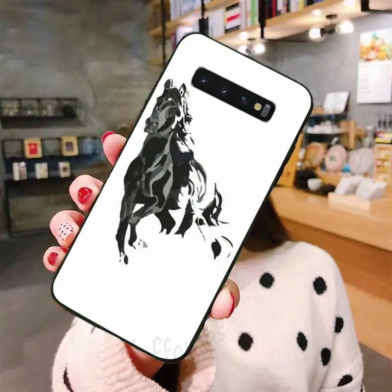 Cartoon handsome black horse Phone Case For Samsung A50 A51 A71 A20E A20S S10 S20 S21 S30 Plus ultra 5G M11 funda shell
Cartoon handsome black horse Phone Case For Samsung A50 A51 A71 A20E A20S S10 S20 S21 S30 Plus ultra 5G M11 funda shell