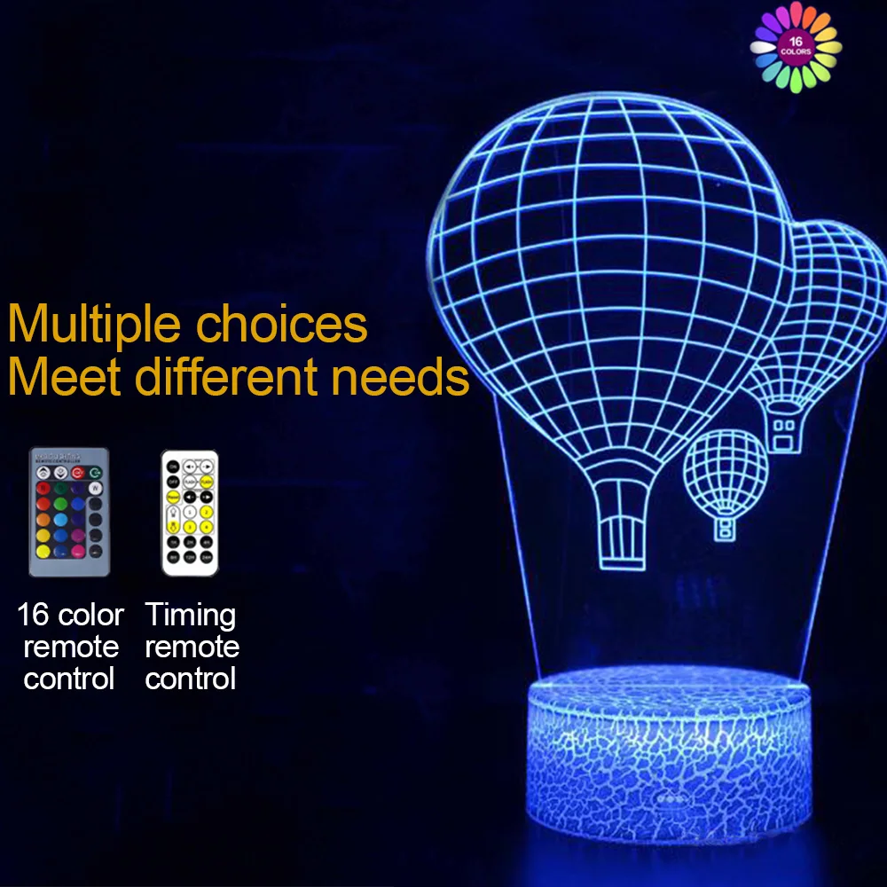 Birthday Valentine's Day Series 3D Light Touch Remote Control Colorful Creative Gift
Birthday Valentine's Day Series 3D Light Touch Remote Control Colorful Creative Gift