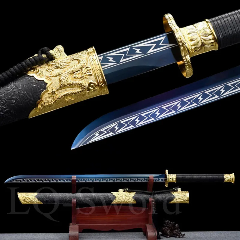 Ming Dynasty Full Tang Ssword Hand Forged Steel Battle Ready Kkatana Ssword with Lightning Pattern Blade Chinese Ssword Catana
Ming Dynasty Full Tang Ssword Hand Forged Steel Battle Ready Kkatana Ssword with Lightning Pattern Blade Chinese Ssword Catana