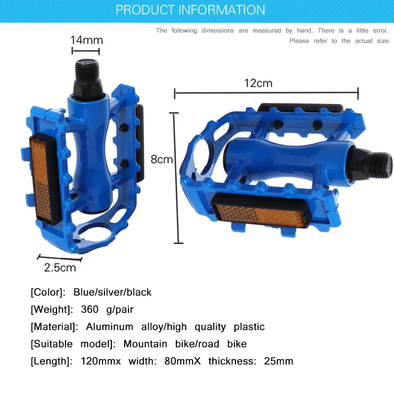 MTB Road Bicycle Pedals Universal Bike Footrest Aluminum Alloy Mountain Bike Pedals Wide Platform MTB Cycling Accessories
MTB Road Bicycle Pedals Universal Bike Footrest Aluminum Alloy Mountain Bike Pedals Wide Platform MTB Cycling Accessories