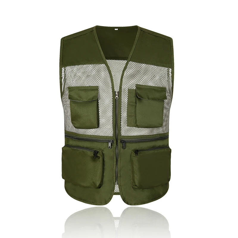 Green Work Utility Vest Fishing Vest Tool Vest Photography Work Multi-Pockets Outdoors Travel Journalist's Jacket Green Vest
Green Work Utility Vest Fishing Vest Tool Vest Photography Work Multi-Pockets Outdoors Travel Journalist's Jacket Green Vest