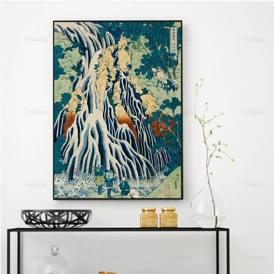 Katsushika Hokusai Japanese Pilgrims at Kirifuri Waterfall in Shimotsuke ProvinceVintage Japanese Art Poster JapanesePrintWall
Katsushika Hokusai Japanese Pilgrims at Kirifuri Waterfall in Shimotsuke ProvinceVintage Japanese Art Poster JapanesePrintWall