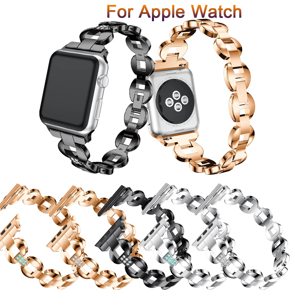 Ремешок для часов Apple Watch series 4 3 2 1, роскошный модный браслет для наручных смарт-часов, 40 мм 44 мм 38 мм 42 мм
Ремешок для часов Apple Watch series 4 3 2 1, роскошный модный браслет для наручных смарт-часов, 40 мм 44 мм 38 мм 42 мм