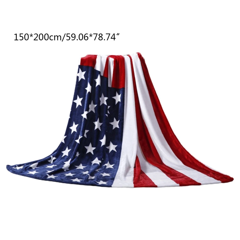 Patriotic US British National Flag Print Throw Blanket Soft Microfiber Blankets for Couch Bed Sofa LXAC
Patriotic US British National Flag Print Throw Blanket Soft Microfiber Blankets for Couch Bed Sofa LXAC