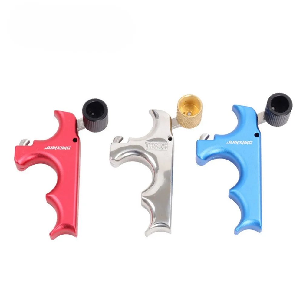 Archery 4 Finger Bow Quick Release Aids Thumb Trigger Grip Compound Bow D Ring Shooting Accessory For Beginners Training New
Archery 4 Finger Bow Quick Release Aids Thumb Trigger Grip Compound Bow D Ring Shooting Accessory For Beginners Training New