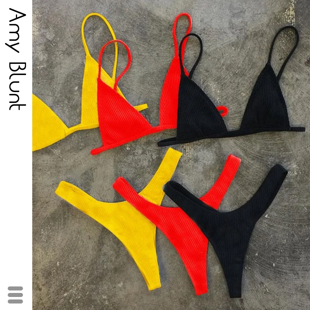 New 2020 Summer Women Solid Swimming Suit Swimwear Bandage Bikini Set Push-up Padded Bra Bather Suit Swimsuit
New 2020 Summer Women Solid Swimming Suit Swimwear Bandage Bikini Set Push-up Padded Bra Bather Suit Swimsuit