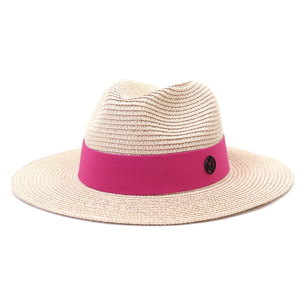 2021 New Summer Sun Hats Women Fashion Girl Straw Hat Ribbon Beach Hat Casual Straw Flat Top Panama Hat
2021 New Summer Sun Hats Women Fashion Girl Straw Hat Ribbon Beach Hat Casual Straw Flat Top Panama Hat