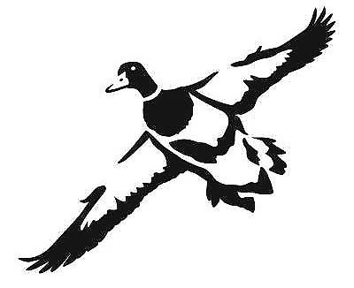 For Car window decal truck outdoor sticker hunting hunt duck ducks mallard