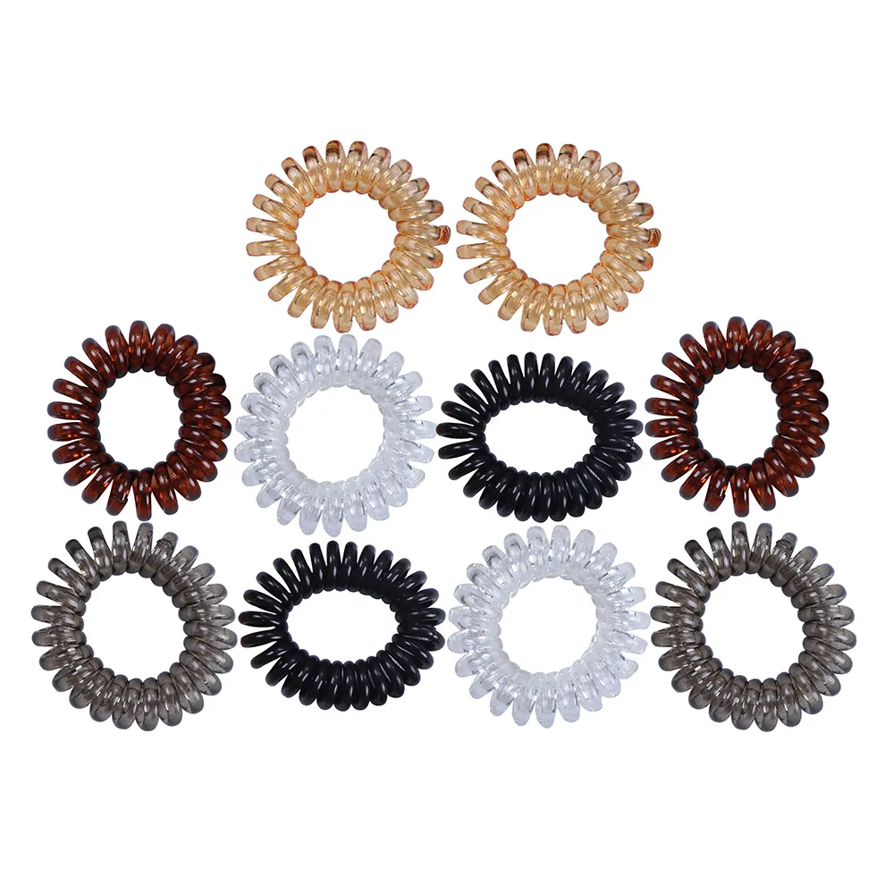 1PCS Clear Elastic Hair Ties Hair Ring Hairbands Women Spiral Hair Ties Girls Hair Rings Rope Telephone Wire Hair Accessories
1PCS Clear Elastic Hair Ties Hair Ring Hairbands Women Spiral Hair Ties Girls Hair Rings Rope Telephone Wire Hair Accessories