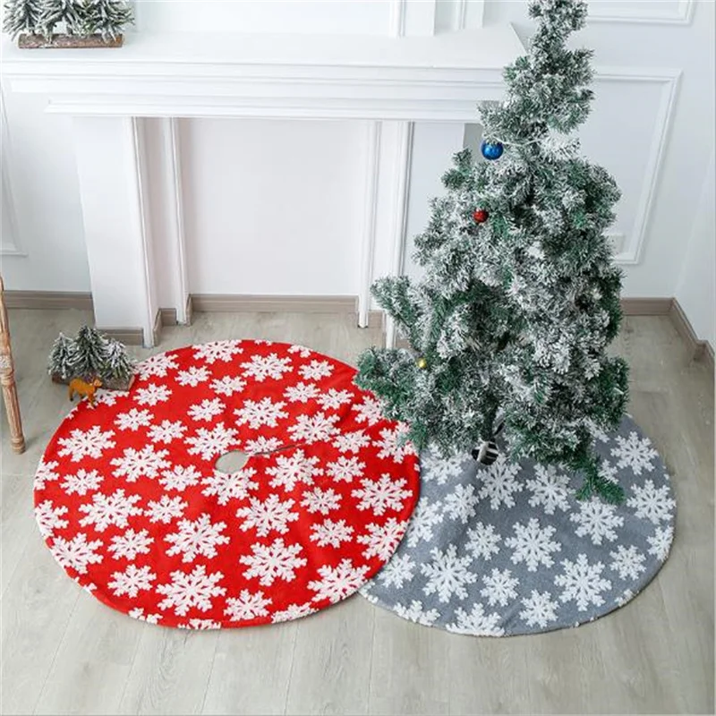 1pcs Snowflake Christmas Tree Skirt Floor Cover Carpet DIY Xmas Tree Bottom Mat Christmas Decorations For Home New Year Supplies
1pcs Snowflake Christmas Tree Skirt Floor Cover Carpet DIY Xmas Tree Bottom Mat Christmas Decorations For Home New Year Supplies