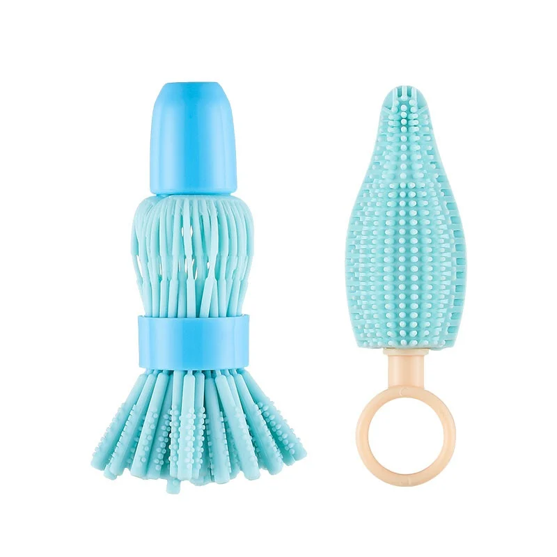 2PC Baby Bottle Brush Set Silicone Baby Milk Bottle Brush Portable Travel Nipple Cup Washing Brush Accessories with Storage Box
2PC Baby Bottle Brush Set Silicone Baby Milk Bottle Brush Portable Travel Nipple Cup Washing Brush Accessories with Storage Box