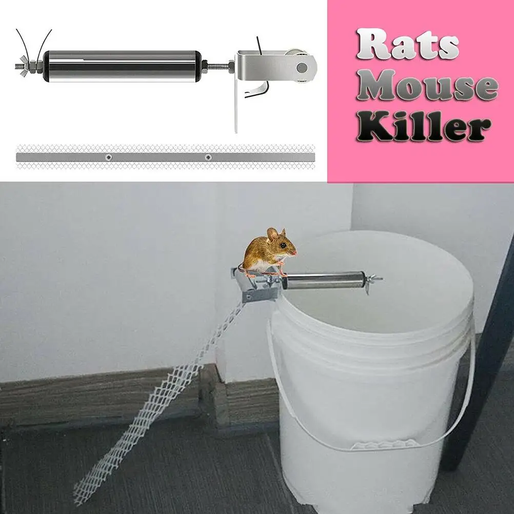 Mouse Trap Bucket Mice Rats Roller Trap Bucket Mousetrap Catcher for Indoor Outdoor
Mouse Trap Bucket Mice Rats Roller Trap Bucket Mousetrap Catcher for Indoor Outdoor