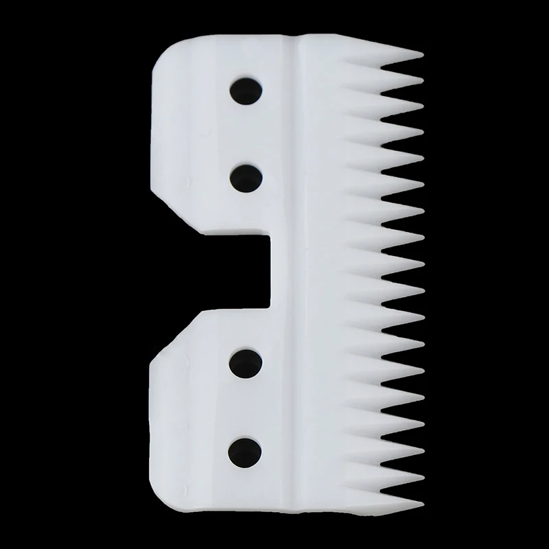 Ceramic Blade Movable Blade Cutter Hair Clipper 18/28/32 Teeth With 2 Or 4 holes White Color High Strength Support Ceramic Blade
Ceramic Blade Movable Blade Cutter Hair Clipper 18/28/32 Teeth With 2 Or 4 holes White Color High Strength Support Ceramic Blade