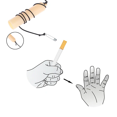 1Pcs Plastic Cigarette Vanishing Magic Tricks Smoke Magic Close Up Street Prop Gimmick Accessories Comedy Classic Toy
1Pcs Plastic Cigarette Vanishing Magic Tricks Smoke Magic Close Up Street Prop Gimmick Accessories Comedy Classic Toy