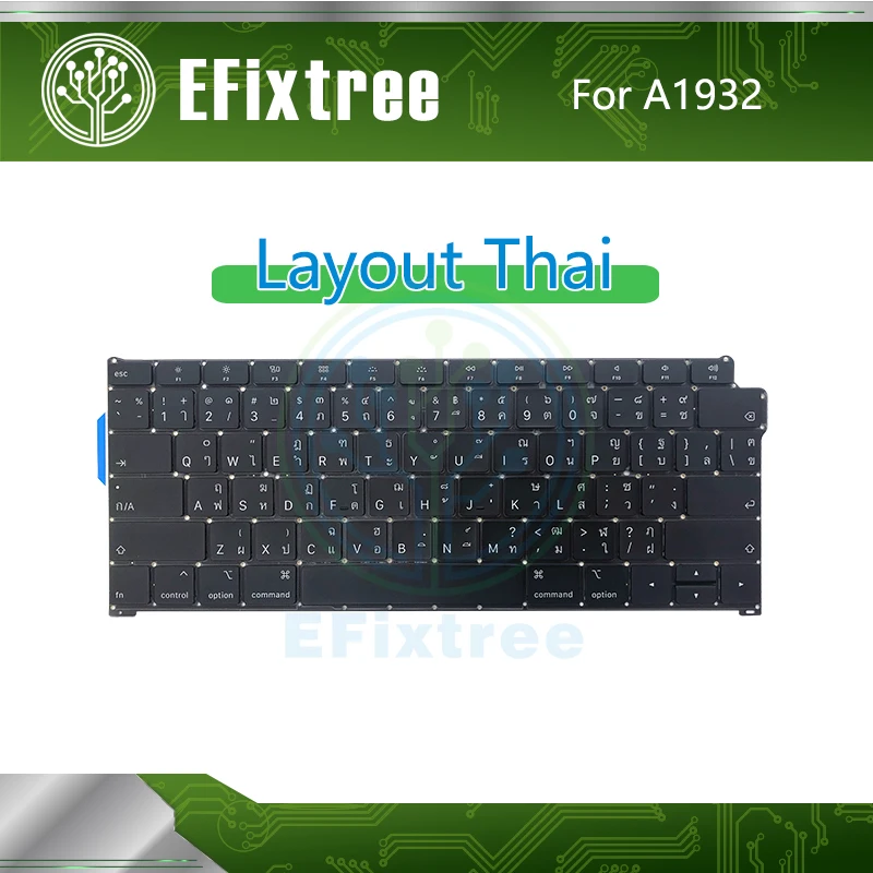 Полностью новая Оригинальная клавиатура для Macbook Air Retina 13 "13,3" A1932 Thai MRE82 EMC 3184 Late 2018
Полностью новая Оригинальная клавиатура для Macbook Air Retina 13 "13,3" A1932 Thai MRE82 EMC 3184 Late 2018