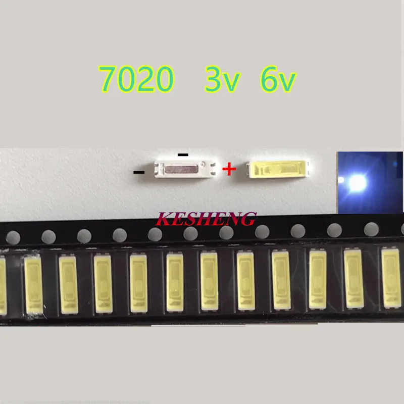 

200pcs JUFEI LED Backlight 1210 3528 2835 1W 3V 107LM Cool white LCD Backlight for TV TV Application 01.JT.2835BPWP2-C