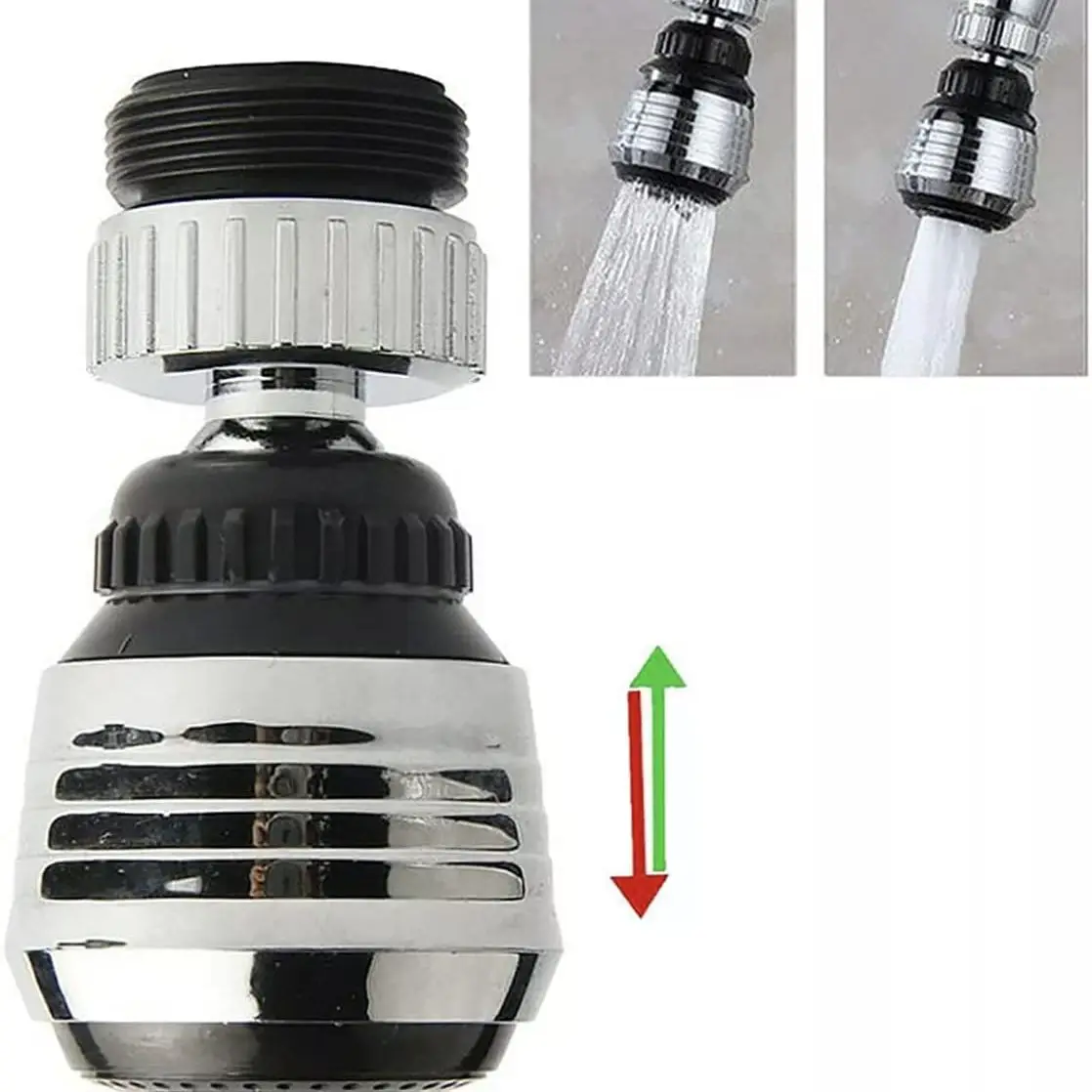 360 Degree Rotating Faucet Movable Kitchen Tap Head Water Saving Nozzle Sprayer 2 Position
360 Degree Rotating Faucet Movable Kitchen Tap Head Water Saving Nozzle Sprayer 2 Position