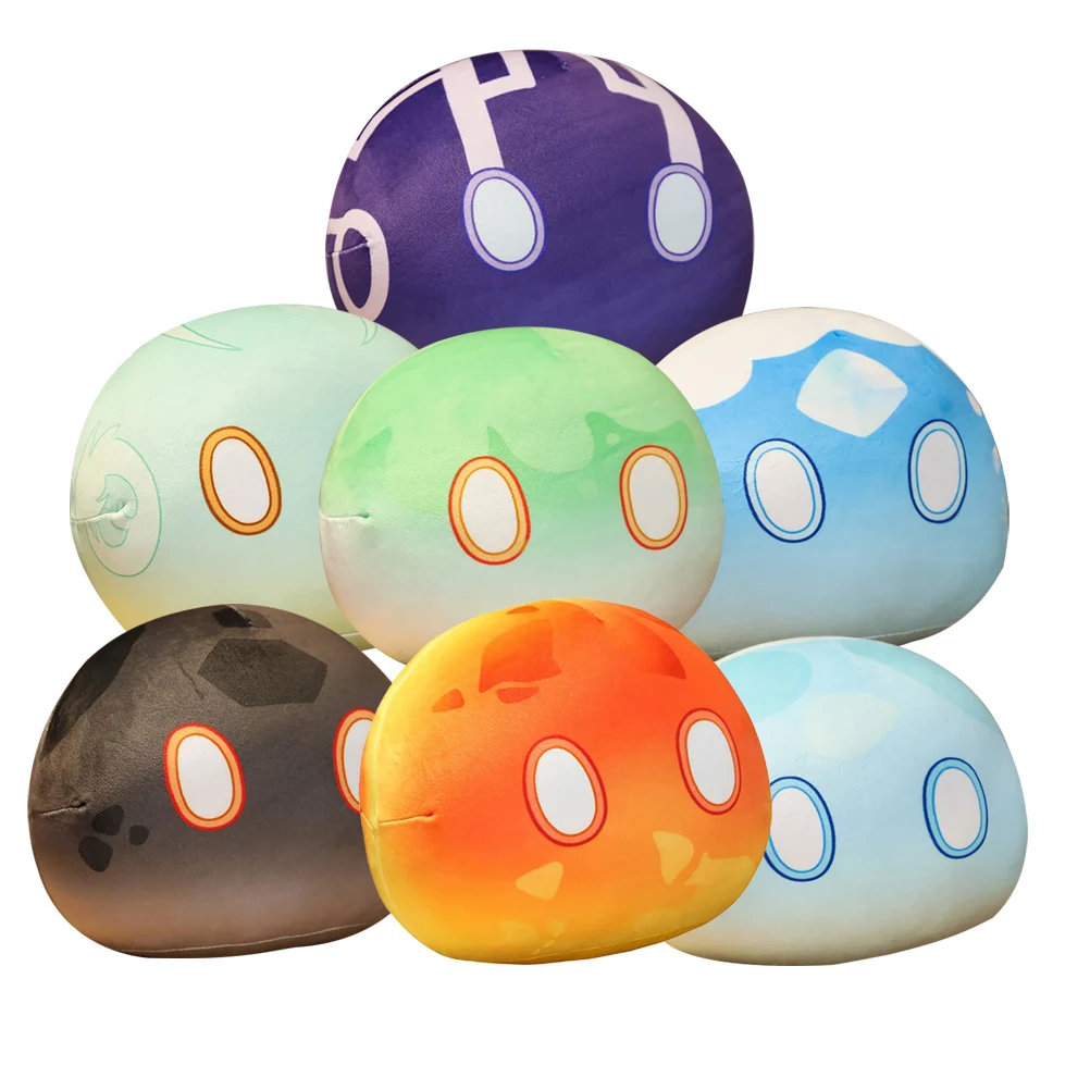 Game Genshin Impact Slime Doll Theme Cute Chubby Plushie Dolls Handful Toys Cartoon Pillow Sofa Cushion Birthday Gift 
Game Genshin Impact Slime Doll Theme Cute Chubby Plushie Dolls Handful Toys Cartoon Pillow Sofa Cushion Birthday Gift