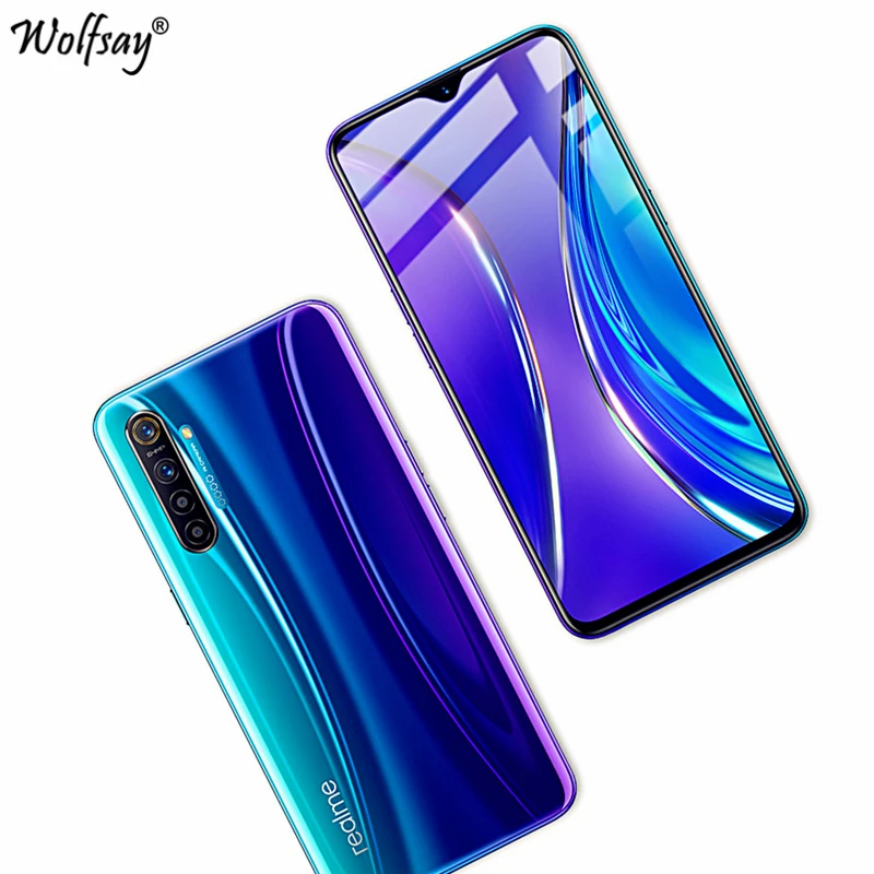 Полностью покрывающее клеем стекло для Realme XT закаленное Защита экрана OPPO
