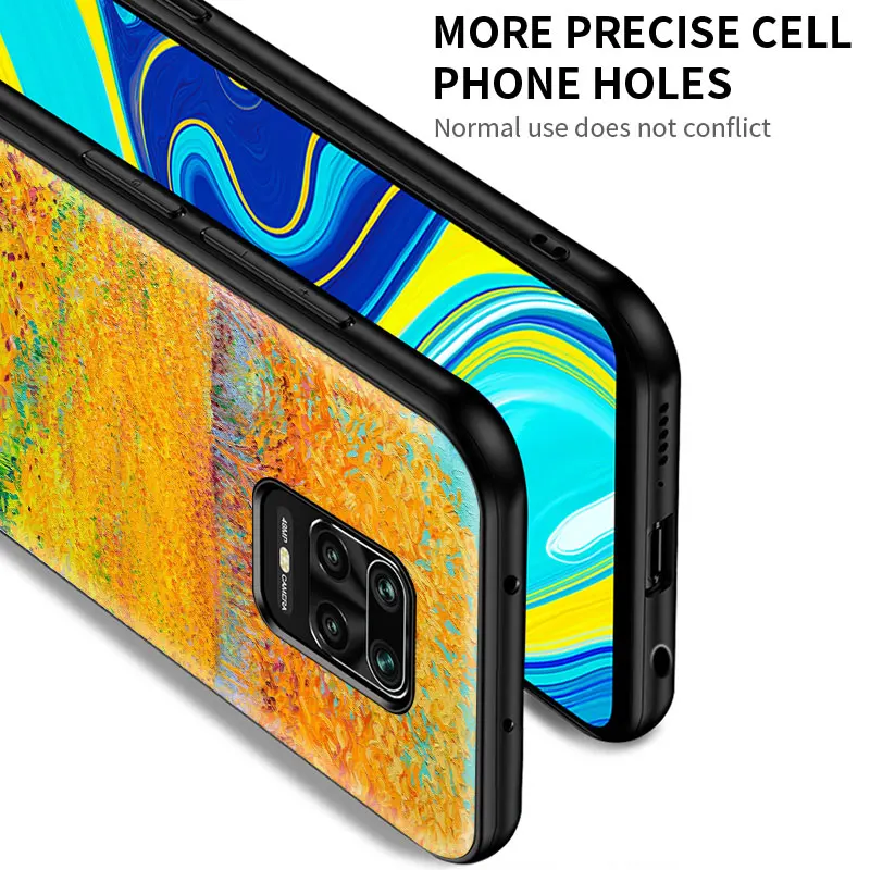 Van Gogh Painting Cover For Xiaomi Redmi Note 8 9 10X Pro 9S 8T 7 K30i 5G 6 7A 9A 9C K30 Black Soft Phone Coque Shell
Van Gogh Painting Cover For Xiaomi Redmi Note 8 9 10X Pro 9S 8T 7 K30i 5G 6 7A 9A 9C K30 Black Soft Phone Coque Shell