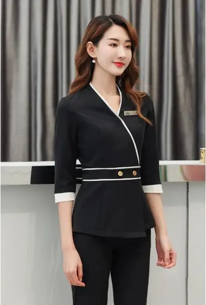 2023 foot bath work clothes female foot therapy technician hotel spa clothes thin bath sauna massage beautician work clothes
2023 foot bath work clothes female foot therapy technician hotel spa clothes thin bath sauna massage beautician work clothes