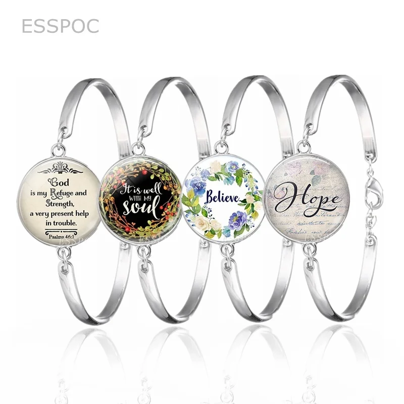 Christian Bible Scripture Bracelet Fashion Woman Bracelet Jewelry Church Souvenir Gifts For Christians Exquisite Accessories
Christian Bible Scripture Bracelet Fashion Woman Bracelet Jewelry Church Souvenir Gifts For Christians Exquisite Accessories