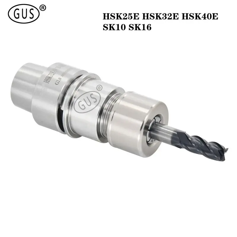Stainless steel HSK-E25 HSK-E32 HSK-E40 HSK25E HSK32E HSK40E-SK10 SK16 CNC milling collet chuck tool holder/shank/handle
Stainless steel HSK-E25 HSK-E32 HSK-E40 HSK25E HSK32E HSK40E-SK10 SK16 CNC milling collet chuck tool holder/shank/handle