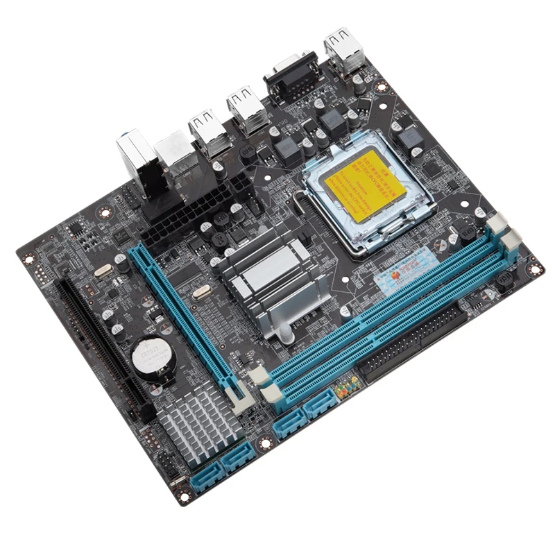 HUANANZHI G41 All-Solid-State Motherboard 4-Layer PCB 3-Phase Power Supply SATA2.0 USB2.0 Supports 775/771-Pin Series Processors
HUANANZHI G41 All-Solid-State Motherboard 4-Layer PCB 3-Phase Power Supply SATA2.0 USB2.0 Supports 775/771-Pin Series Processors