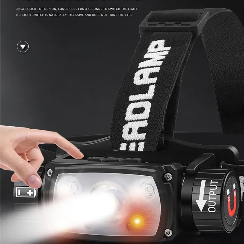 Portable LED Headlamp Waterproof Lantern Head Lamp USB Rechargeable 18650 Or 21700 Headlight Work Light Fishing Torch Drop Ship
Portable LED Headlamp Waterproof Lantern Head Lamp USB Rechargeable 18650 Or 21700 Headlight Work Light Fishing Torch Drop Ship
