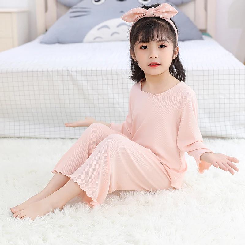 Children Sleepwear Baby Nightwear Pyjamas Kids Homewear Nightwear Full Sleeve Modal Baby Girls Boys Pajamas Sets
Children Sleepwear Baby Nightwear Pyjamas Kids Homewear Nightwear Full Sleeve Modal Baby Girls Boys Pajamas Sets