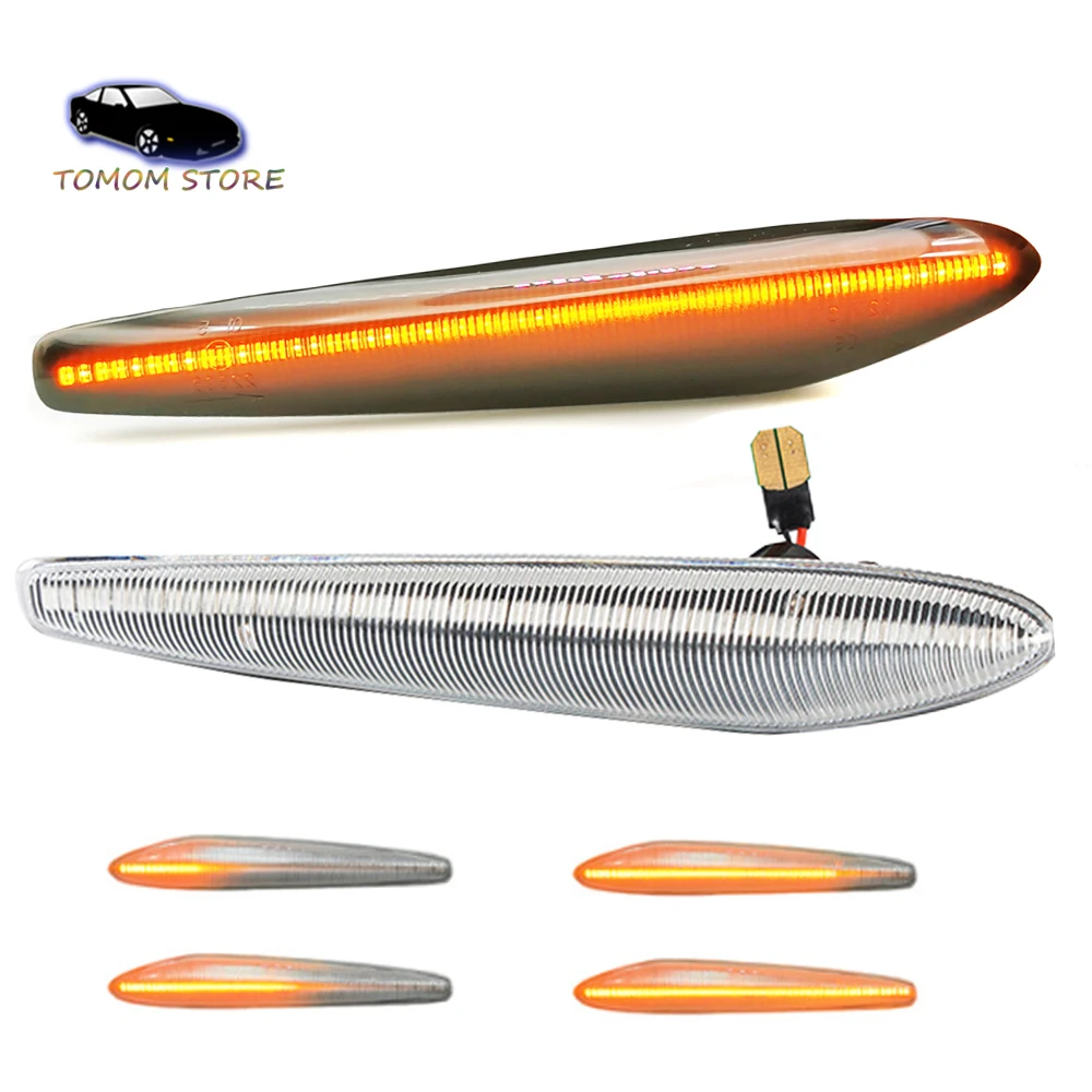 1Pair Dynamic Amber LED Side Marker Turn Signal Lights For Alfa Romeo 159 Sportwagon 939 Boera Typ 939 Spider Typ 939
1Pair Dynamic Amber LED Side Marker Turn Signal Lights For Alfa Romeo 159 Sportwagon 939 Boera Typ 939 Spider Typ 939