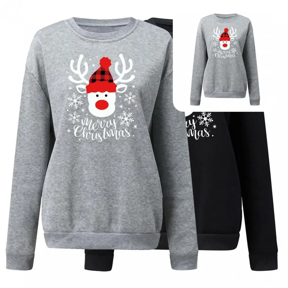 Autumn Winter Lovely Snowflake Letter Print Women Sweatshirt Plush Lining Women Sweatshirt Loose Fit for Home
Autumn Winter Lovely Snowflake Letter Print Women Sweatshirt Plush Lining Women Sweatshirt Loose Fit for Home