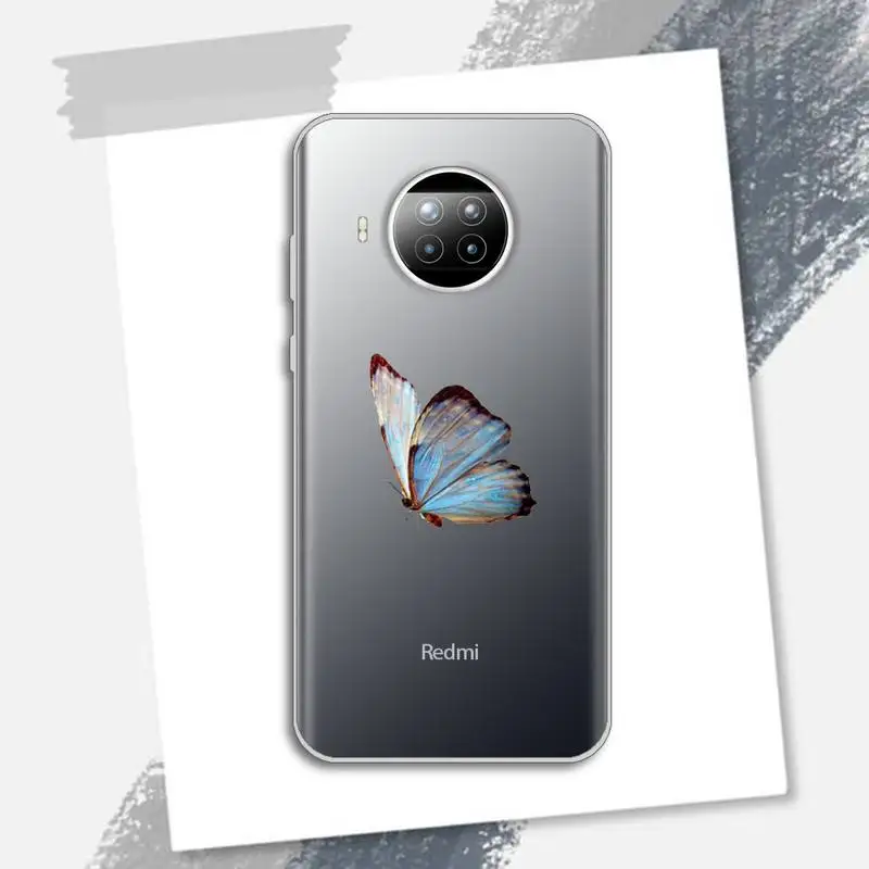 Flying Butterfly Phone Case Transparent for Xiaomi Redmi note 10 t 8 9 pro lite 11 high quality Anti-fall capa
Flying Butterfly Phone Case Transparent for Xiaomi Redmi note 10 t 8 9 pro lite 11 high quality Anti-fall capa