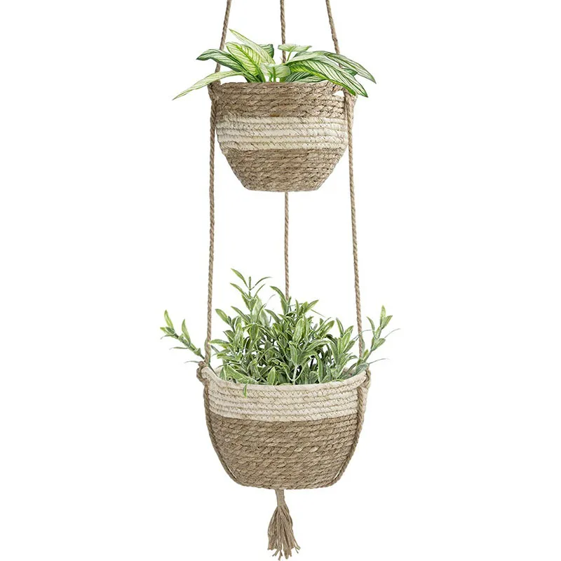 Hanging Rattan Basket Planter Indoor Outdoor Hanging Rope Flower Plant Pot Basket Decorative,Hanging Flowerpot Basket
Hanging Rattan Basket Planter Indoor Outdoor Hanging Rope Flower Plant Pot Basket Decorative,Hanging Flowerpot Basket