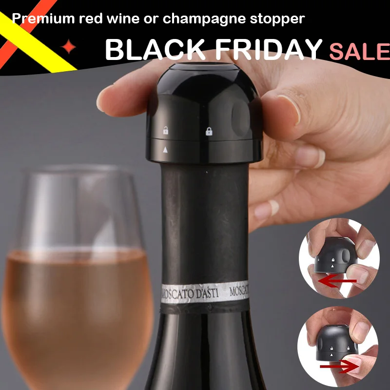 1/6Pcs Wine Bottle Stopper Mini Wine Cap Cork Bubble with Lock Vacuum Fresh Champagne Cork Red Wine Accessories Bar Tools
1/6Pcs Wine Bottle Stopper Mini Wine Cap Cork Bubble with Lock Vacuum Fresh Champagne Cork Red Wine Accessories Bar Tools