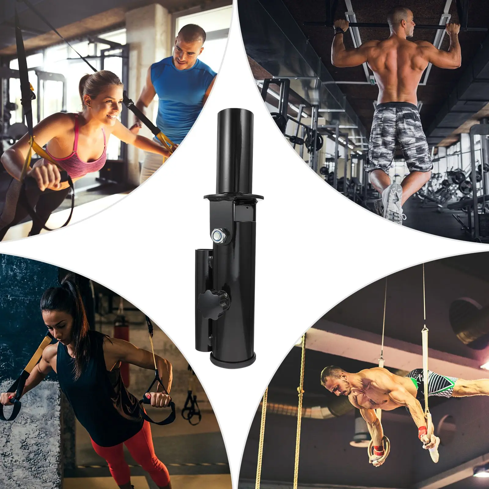 1Pc T Bar Row Household Gym Equipment Landmine Attachment Tricep Exercise Tool
1Pc T Bar Row Household Gym Equipment Landmine Attachment Tricep Exercise Tool