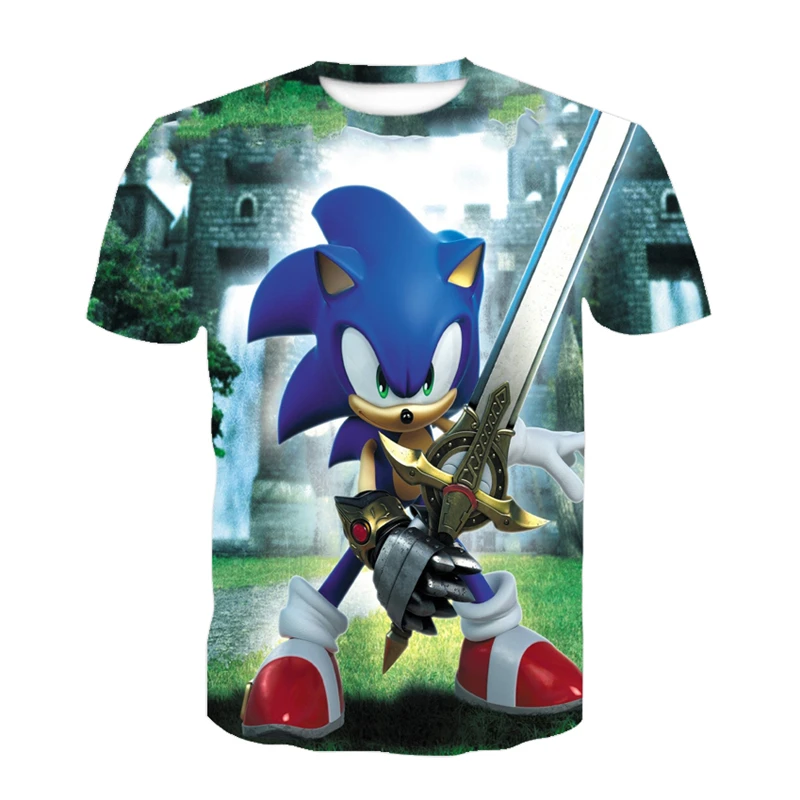 2021 Spring Sonic Boys T Shirt Fashion 3D Print Kids T Shirt For Boy Sonic Short Sleeve Baby Girls T Shirt Children's Clothes
2021 Spring Sonic Boys T Shirt Fashion 3D Print Kids T Shirt For Boy Sonic Short Sleeve Baby Girls T Shirt Children's Clothes