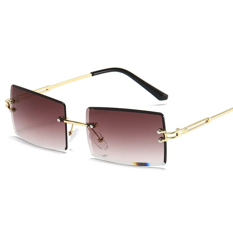 Fashion Rectangle Rimless Frame Women Sunglasses Unisex Retro Luxury Design Gradient Small Eyewear Sun Glasses Shades New UV400
Fashion Rectangle Rimless Frame Women Sunglasses Unisex Retro Luxury Design Gradient Small Eyewear Sun Glasses Shades New UV400