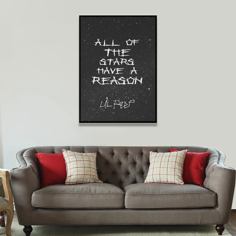 Modern Home Decoration Wall Art Canvas Painting Lil Peep Star Starry Background Posters Pictures HD Prints For Living Room Decor
Modern Home Decoration Wall Art Canvas Painting Lil Peep Star Starry Background Posters Pictures HD Prints For Living Room Decor