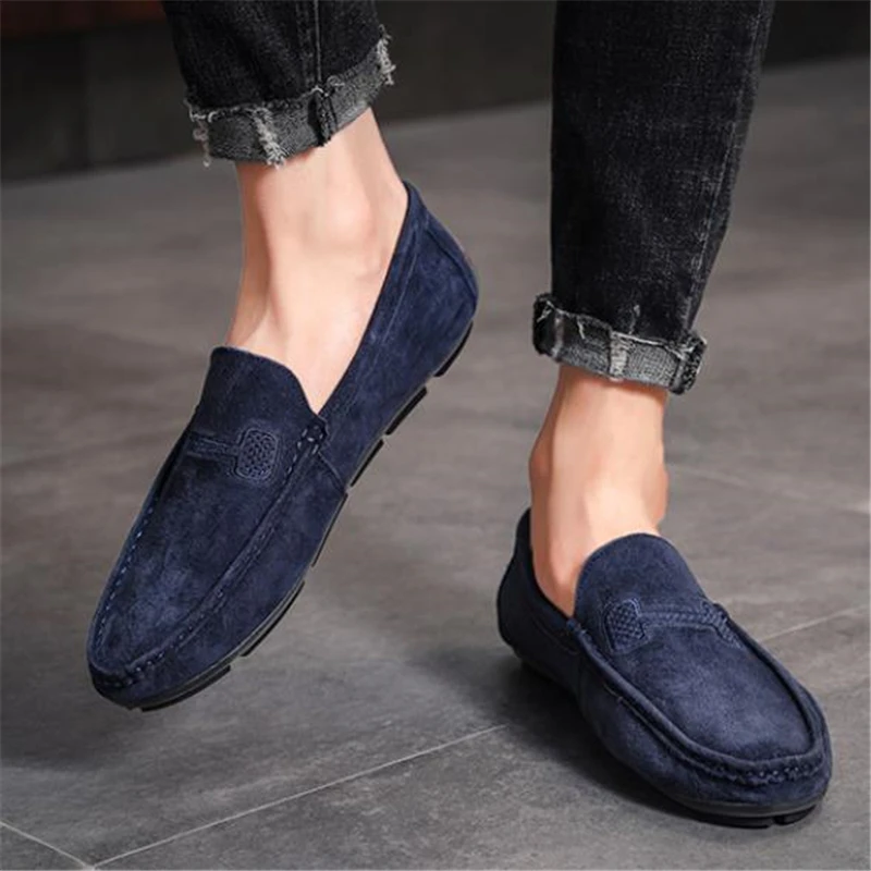 Men Shoe Nice Pop Suede Leather Slip On Big Size Outdoor Autumn Male Loafers Italian Style Breathable Non Slip Men Driving Shoe
Men Shoe Nice Pop Suede Leather Slip On Big Size Outdoor Autumn Male Loafers Italian Style Breathable Non Slip Men Driving Shoe