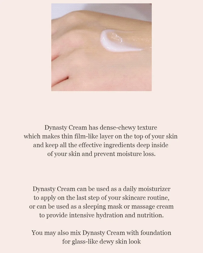 

Beauty of Joseon Dynasty Cream 50ml Korean Whitening Nourishing Face cream Facial Brighten Antioxidant Care Anti-Aging Essence