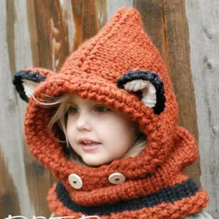 Beanie scarf winter child girl baby balaclava hat child boy knitted wool with fox ear chic hat winter thick gray
Beanie scarf winter child girl baby balaclava hat child boy knitted wool with fox ear chic hat winter thick gray