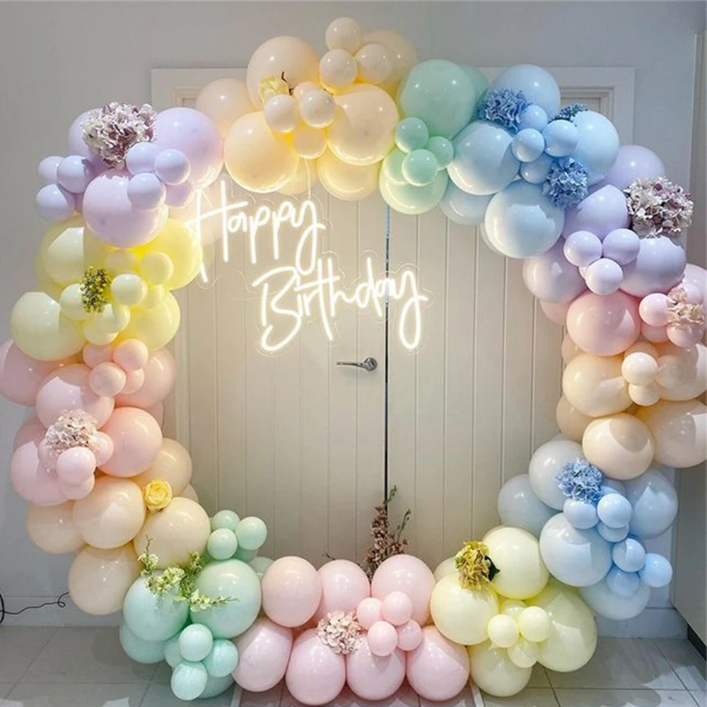 182Pcs Pastel Pink Macaron Color Balloon Garland Matte Rainbow Balloons Arch Birthday Party Wedding Decoration Baby Shower Decor
182Pcs Pastel Pink Macaron Color Balloon Garland Matte Rainbow Balloons Arch Birthday Party Wedding Decoration Baby Shower Decor