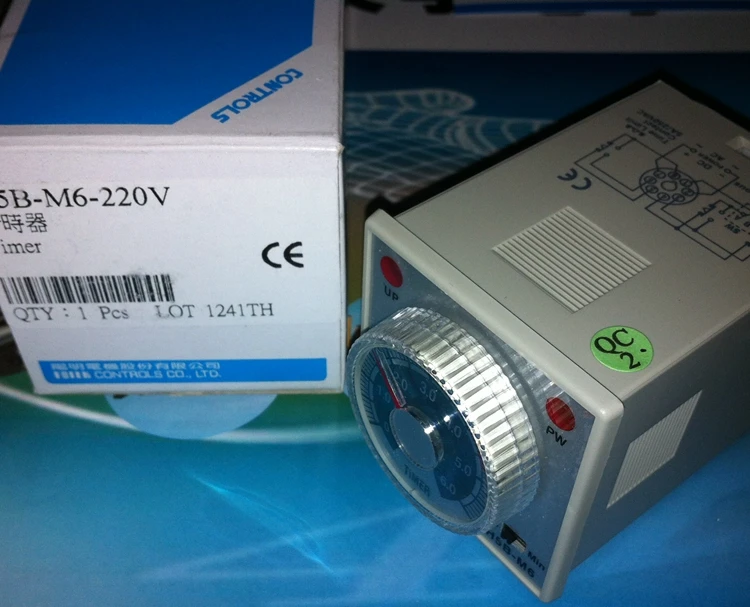 H5B-M1 H5B-M3 H5B-M6 FOTEK Timer 100% New Original Genuine 24VDC or 220VAC
H5B-M1 H5B-M3 H5B-M6 FOTEK Timer 100% New Original Genuine 24VDC or 220VAC
