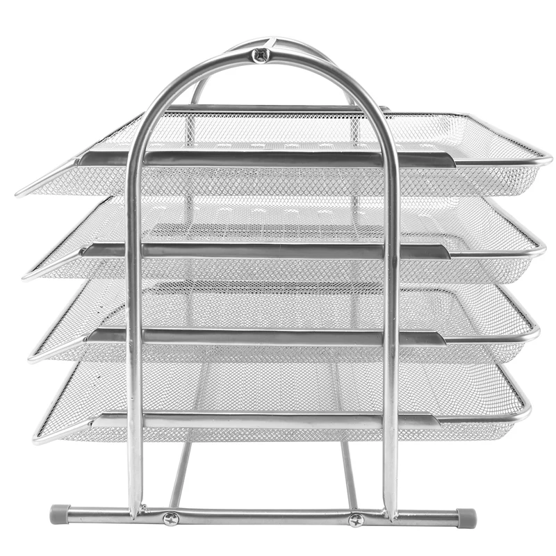 4 Layer Office Supplies Multi-Layer Metal Iron Net File Rack Table Finishing Folder Student Data Storage Box File Frame
4 Layer Office Supplies Multi-Layer Metal Iron Net File Rack Table Finishing Folder Student Data Storage Box File Frame