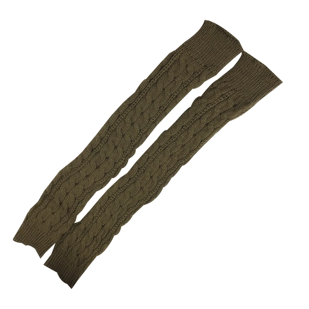 1 Pair Autumn Winter Women Knit Gloves Arm Wrist Sleeve Hand Warmer Girls Rhombus Long Half Winter Mittens Fingerless Gloves
1 Pair Autumn Winter Women Knit Gloves Arm Wrist Sleeve Hand Warmer Girls Rhombus Long Half Winter Mittens Fingerless Gloves