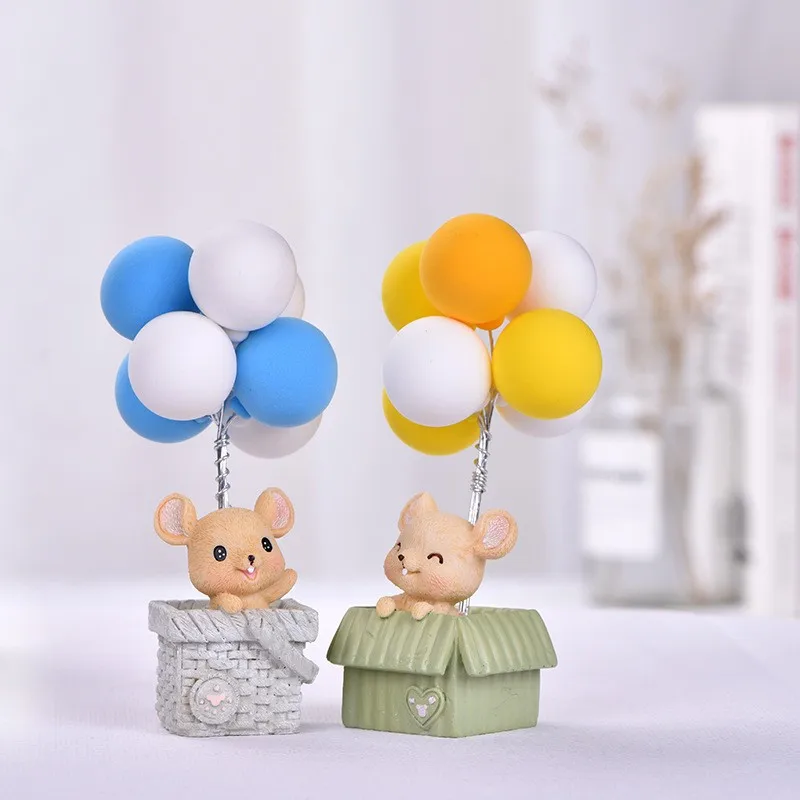 Dollhouse Miniature decoration landscape mini Mouse balloon shooting props home garden DIY decoration material jewelry Figurines 
Dollhouse Miniature decoration landscape mini Mouse balloon shooting props home garden DIY decoration material jewelry Figurines
