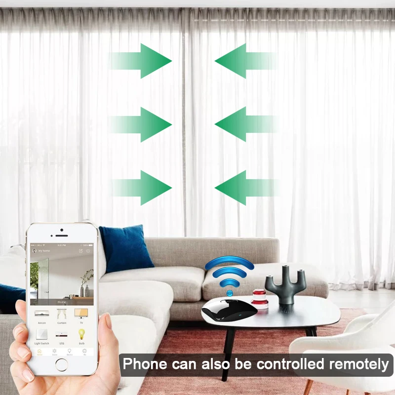Broadlink RM4 Pro Energy Monitor SCB1E Universal Intelligent Remote Controller Smart Home Compatible with Alexa Google Home
Broadlink RM4 Pro Energy Monitor SCB1E Universal Intelligent Remote Controller Smart Home Compatible with Alexa Google Home
