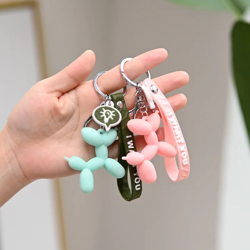 Silicone Balloon Dog Keychains Simple DIY Pendant Stereo Cute Cartoon Key Rings Mobile Phone Bag Car Pendants For Women Gift
Silicone Balloon Dog Keychains Simple DIY Pendant Stereo Cute Cartoon Key Rings Mobile Phone Bag Car Pendants For Women Gift